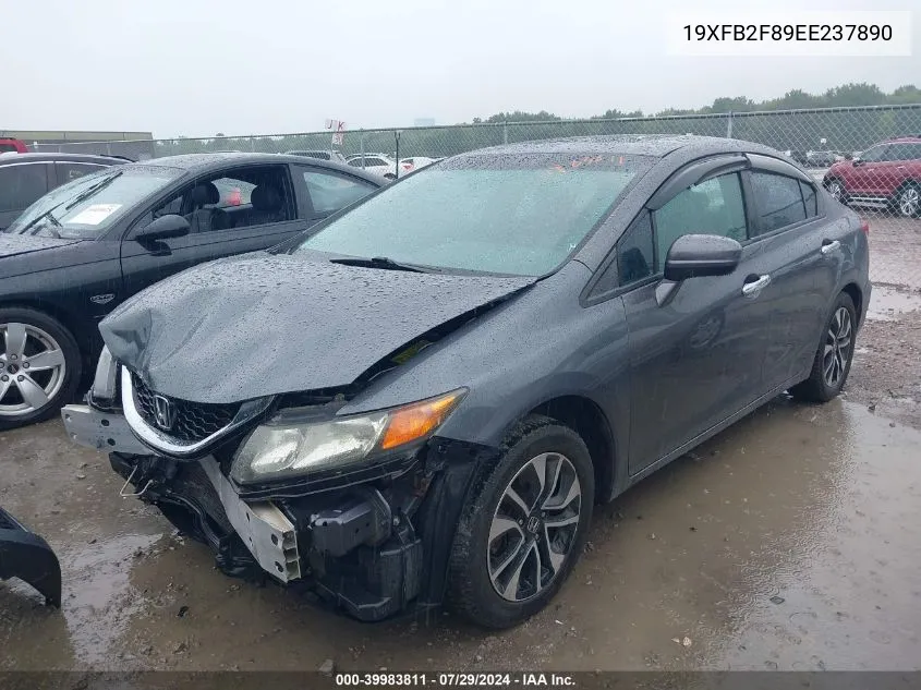 19XFB2F89EE237890 2014 Honda Civic Ex