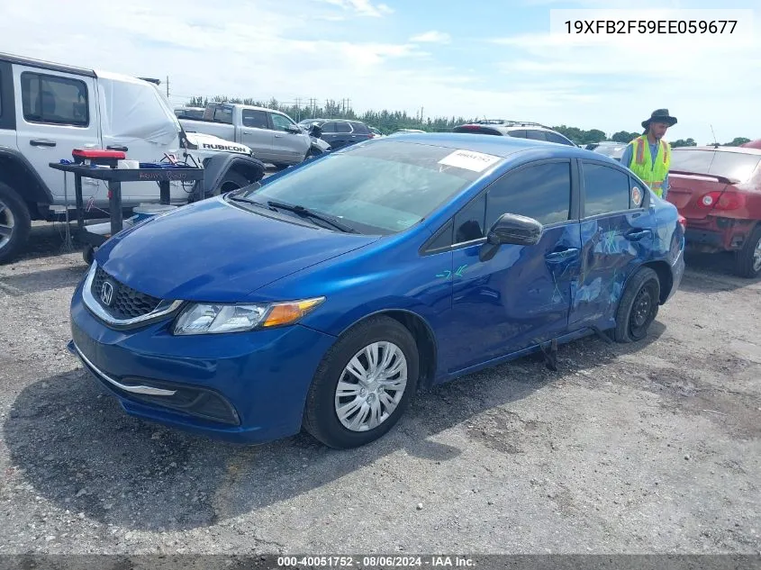 19XFB2F59EE059677 2014 Honda Civic Lx