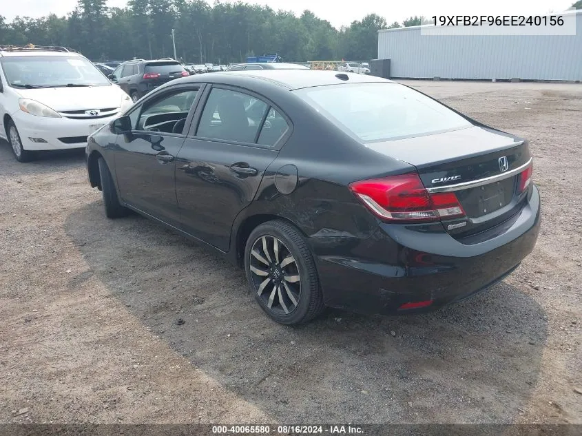 19XFB2F96EE240156 2014 Honda Civic Exl