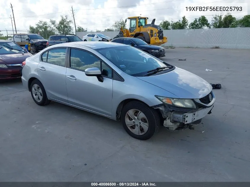 19XFB2F56EE025793 2014 Honda Civic Lx