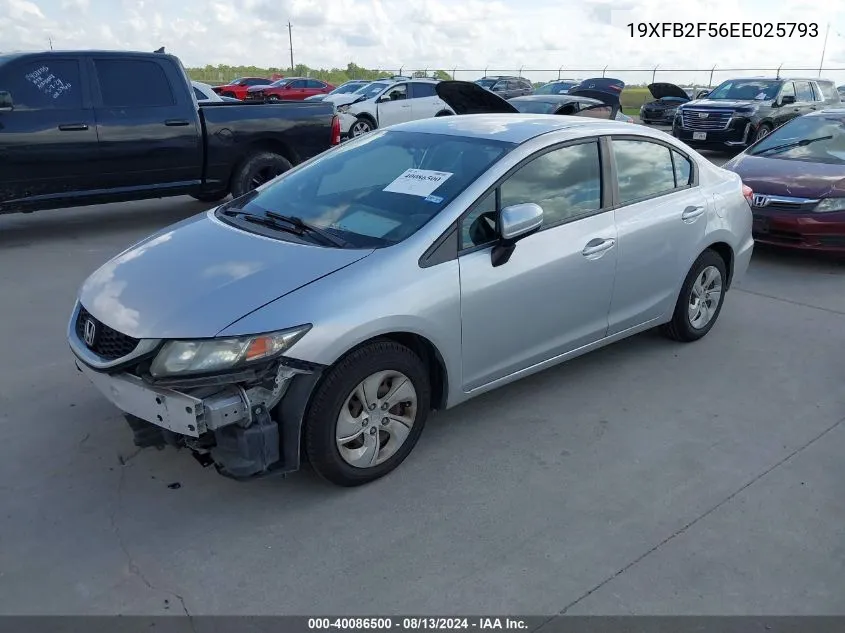 19XFB2F56EE025793 2014 Honda Civic Lx