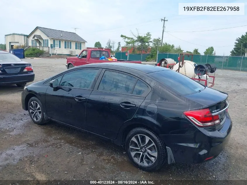 19XFB2F82EE267958 2014 Honda Civic Ex