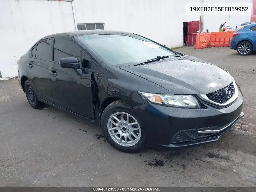 19XFB2F55EE059952 2014 Honda Civic Lx