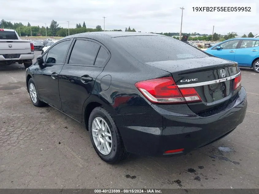 19XFB2F55EE059952 2014 Honda Civic Lx