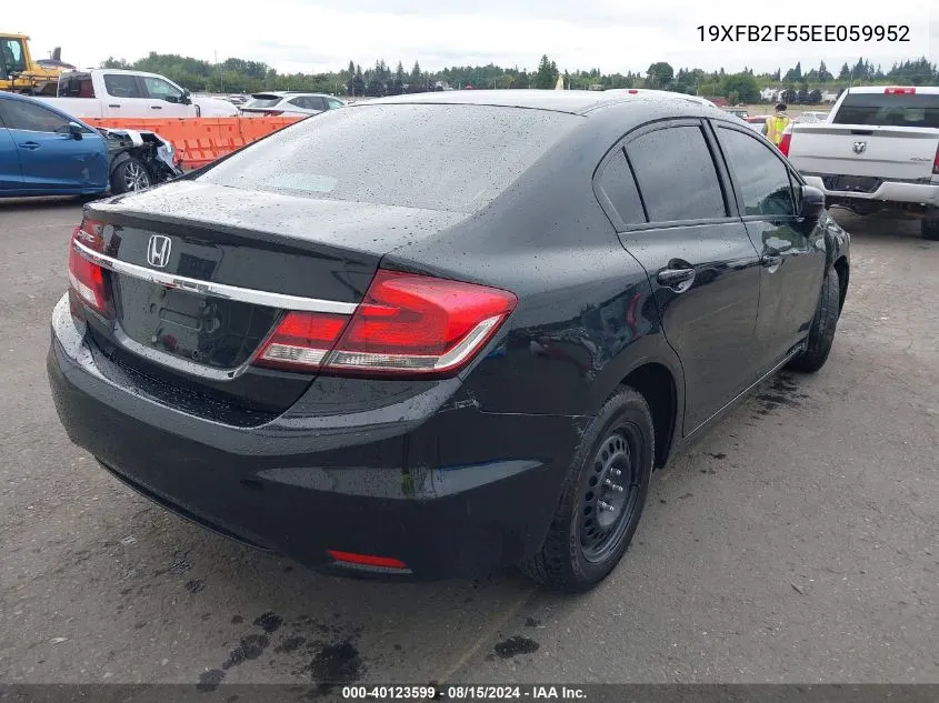 19XFB2F55EE059952 2014 Honda Civic Lx