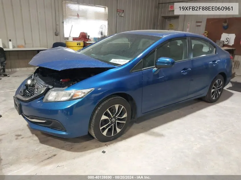 19XFB2F88EE060961 2014 Honda Civic Ex