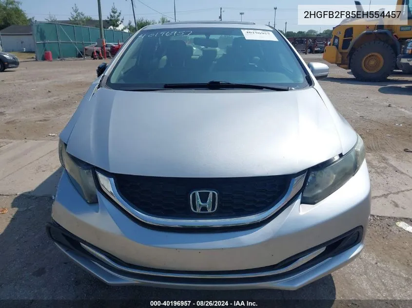 2HGFB2F85EH554457 2014 Honda Civic Ex