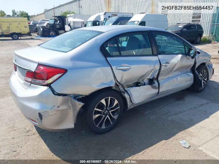 2HGFB2F85EH554457 2014 Honda Civic Ex