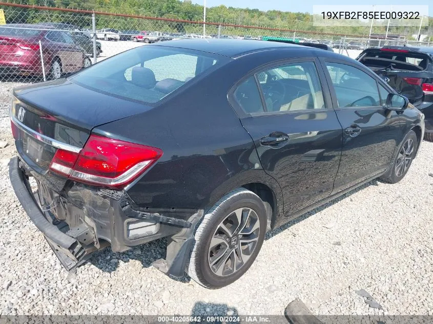 19XFB2F85EE009322 2014 Honda Civic Ex