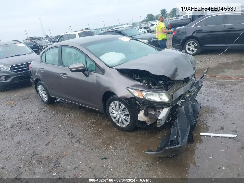 19XFB2F54EE045539 2014 Honda Civic Lx