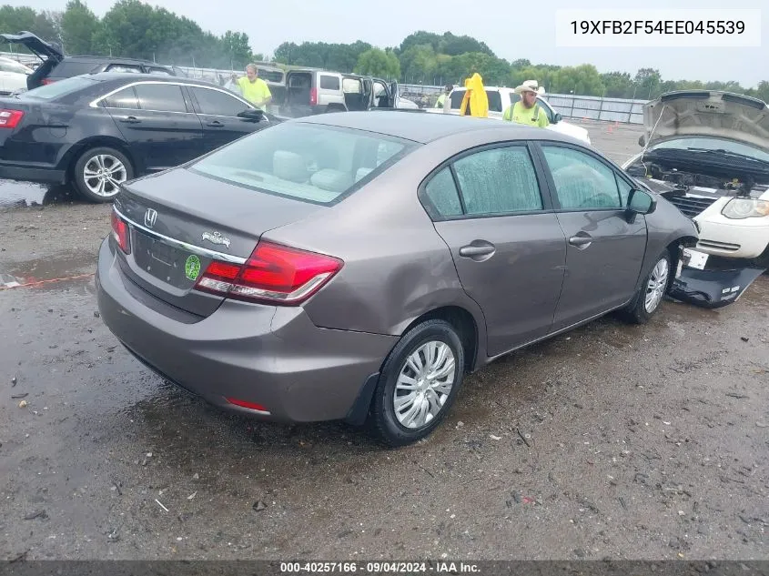 19XFB2F54EE045539 2014 Honda Civic Lx