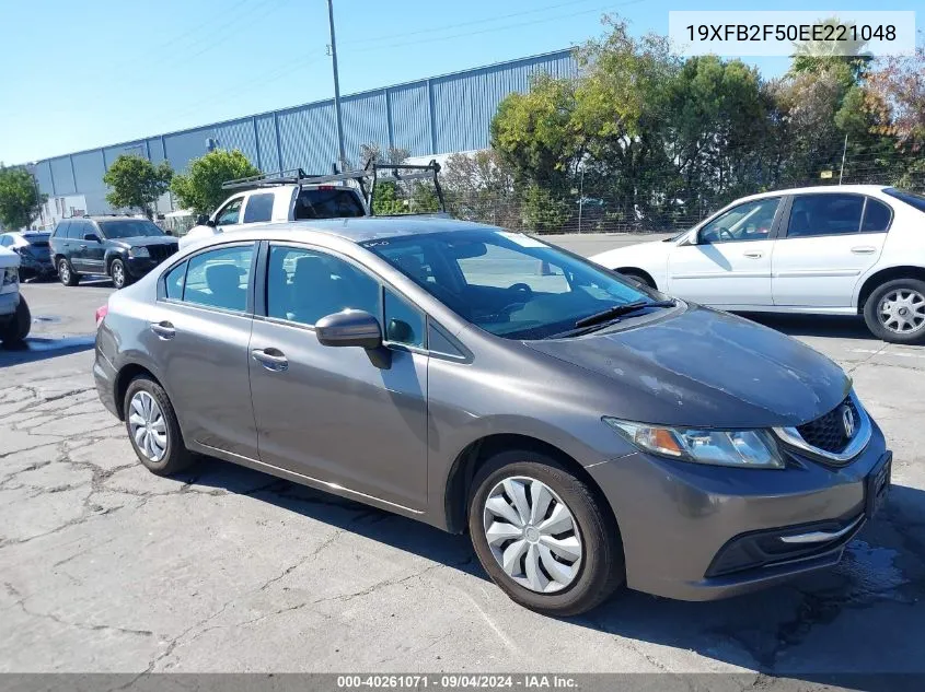 19XFB2F50EE221048 2014 Honda Civic Lx