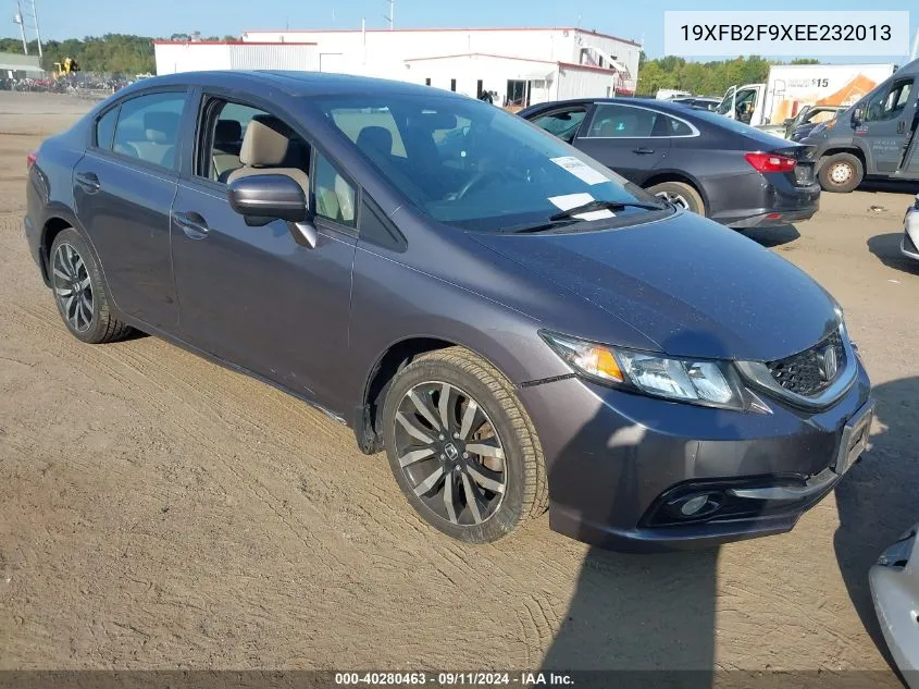 2014 Honda Civic Ex-L VIN: 19XFB2F9XEE232013 Lot: 40280463