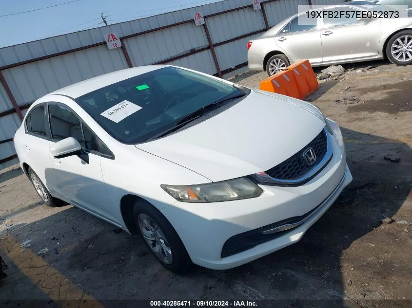 2014 Honda Civic Lx VIN: 19XFB2F57EE052873 Lot: 40285471