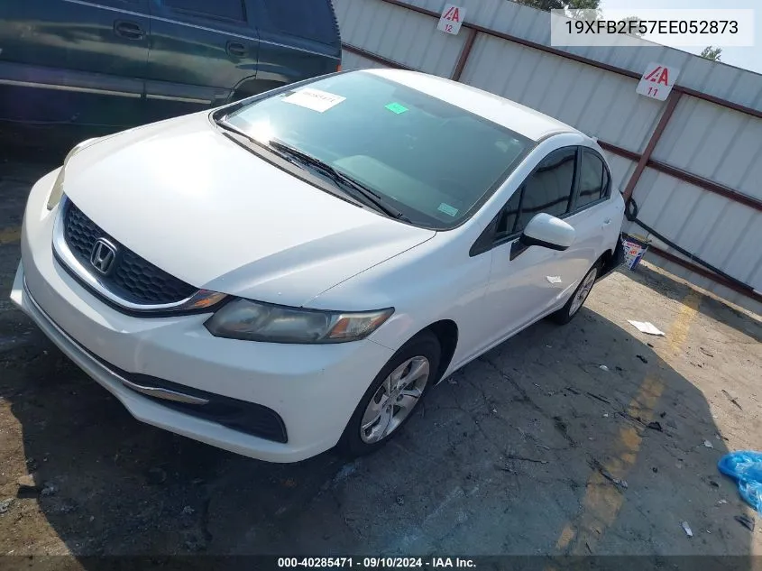 19XFB2F57EE052873 2014 Honda Civic Lx