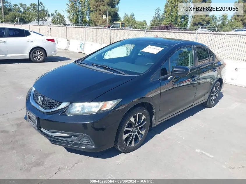 2014 Honda Civic Ex VIN: 19XFB2F82EE209056 Lot: 40293564