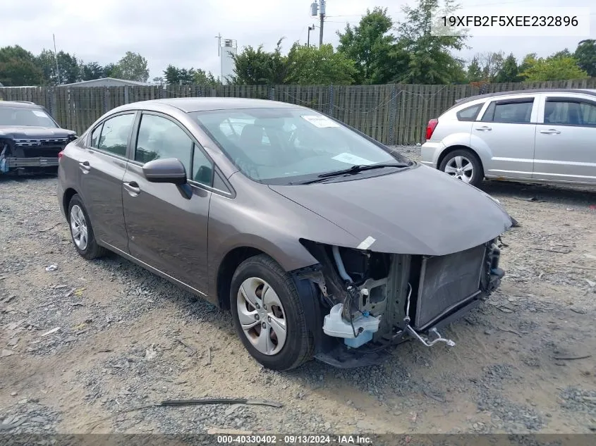 19XFB2F5XEE232896 2014 Honda Civic Lx