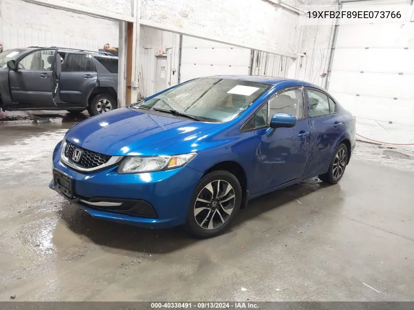 19XFB2F89EE073766 2014 Honda Civic Sedan Ex