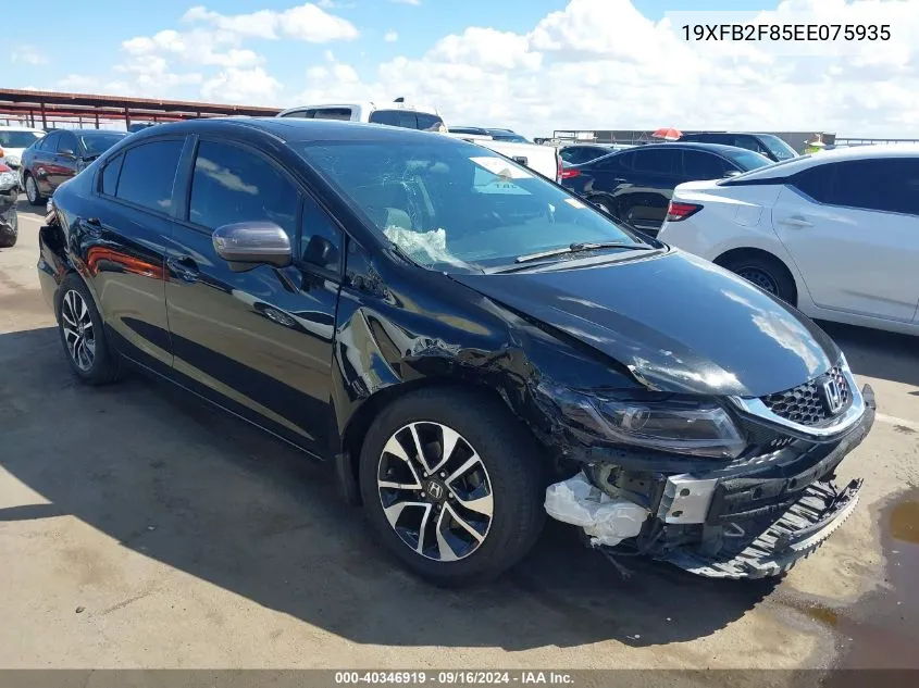 19XFB2F85EE075935 2014 Honda Civic Ex