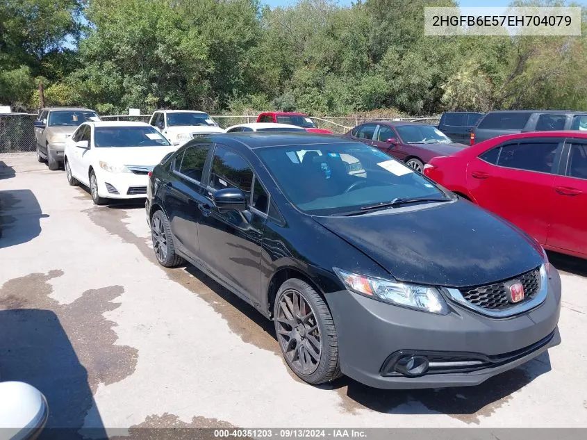 2HGFB6E57EH704079 2014 Honda Civic Si