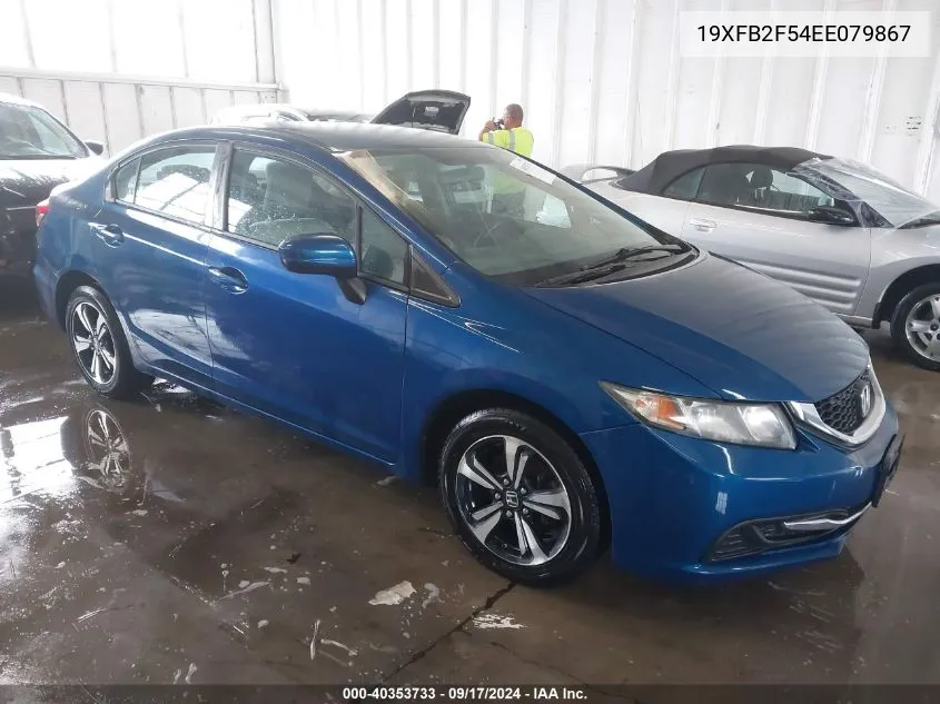 2014 Honda Civic Lx VIN: 19XFB2F54EE079867 Lot: 40353733