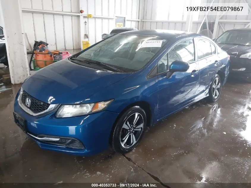 2014 Honda Civic Lx VIN: 19XFB2F54EE079867 Lot: 40353733