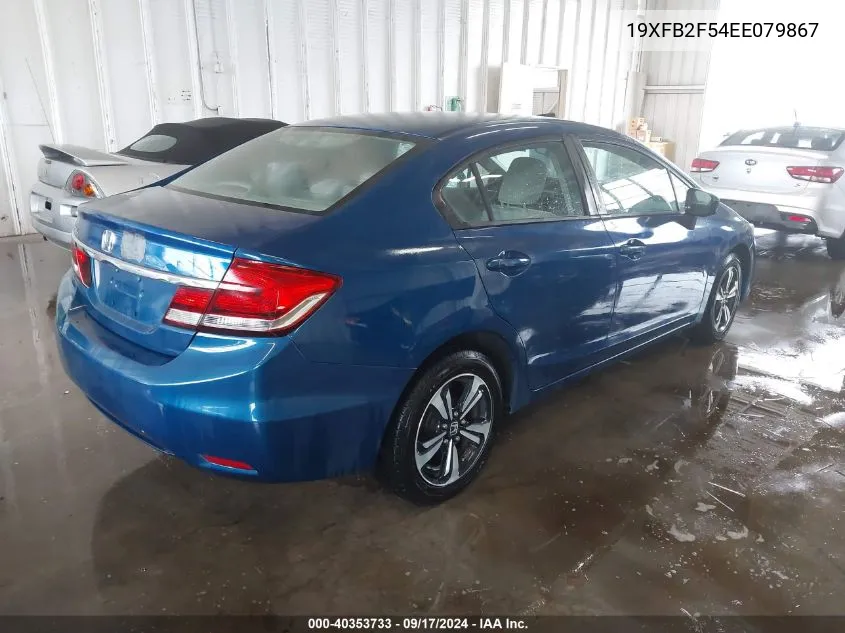 2014 Honda Civic Lx VIN: 19XFB2F54EE079867 Lot: 40353733