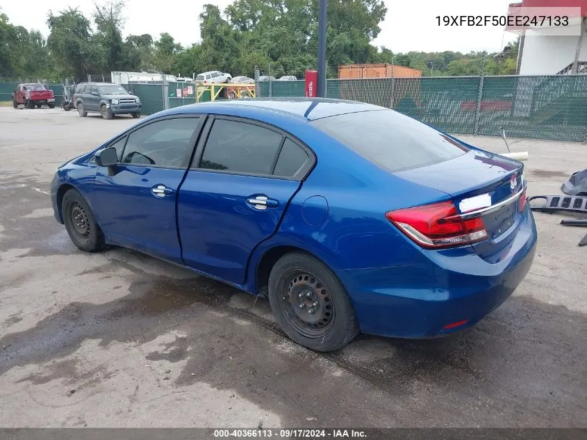 19XFB2F50EE247133 2014 Honda Civic Lx