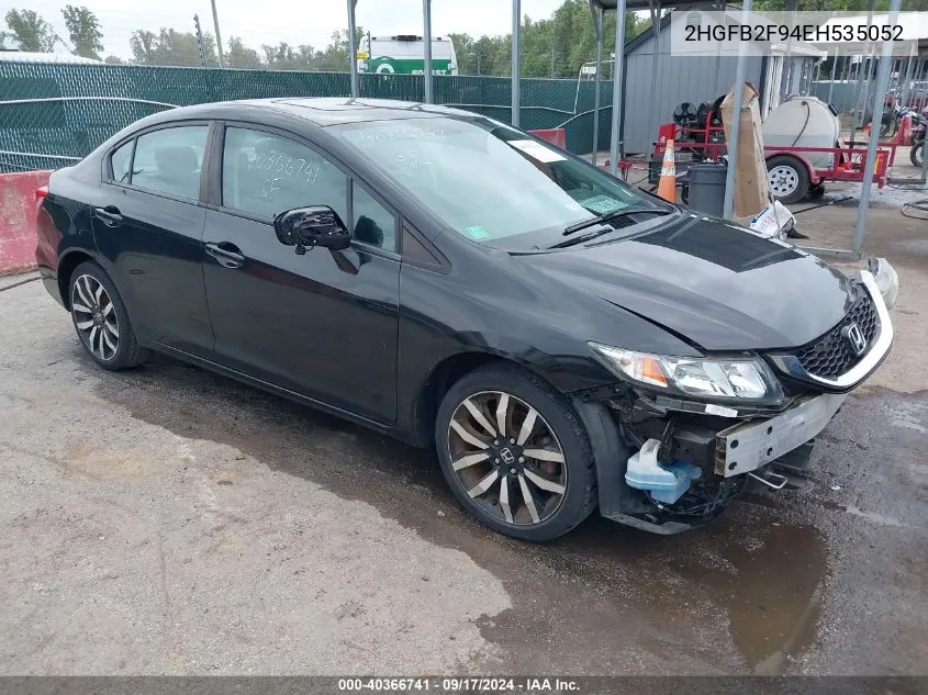 2HGFB2F94EH535052 2014 Honda Civic Ex-L