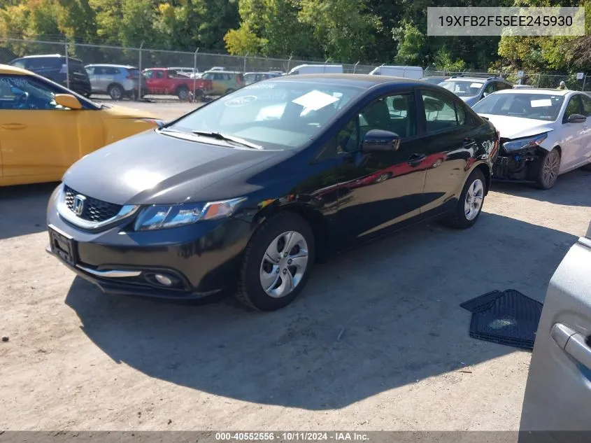 2014 Honda Civic Lx VIN: 19XFB2F55EE245930 Lot: 40552556