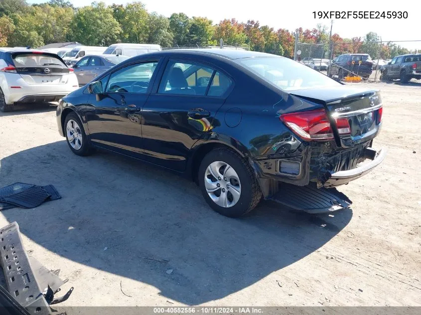 2014 Honda Civic Lx VIN: 19XFB2F55EE245930 Lot: 40552556