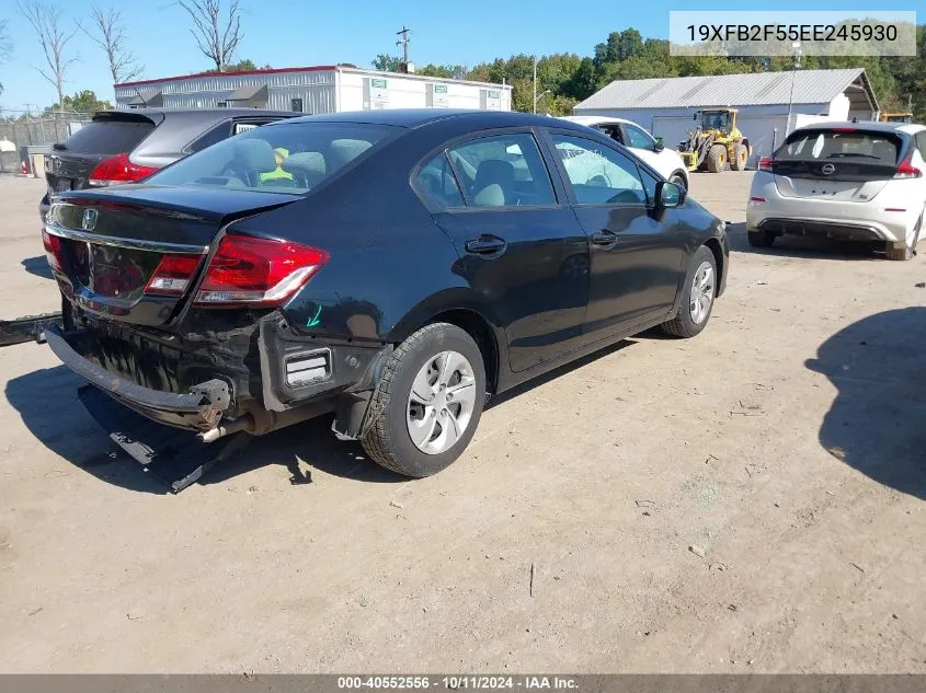 2014 Honda Civic Lx VIN: 19XFB2F55EE245930 Lot: 40552556