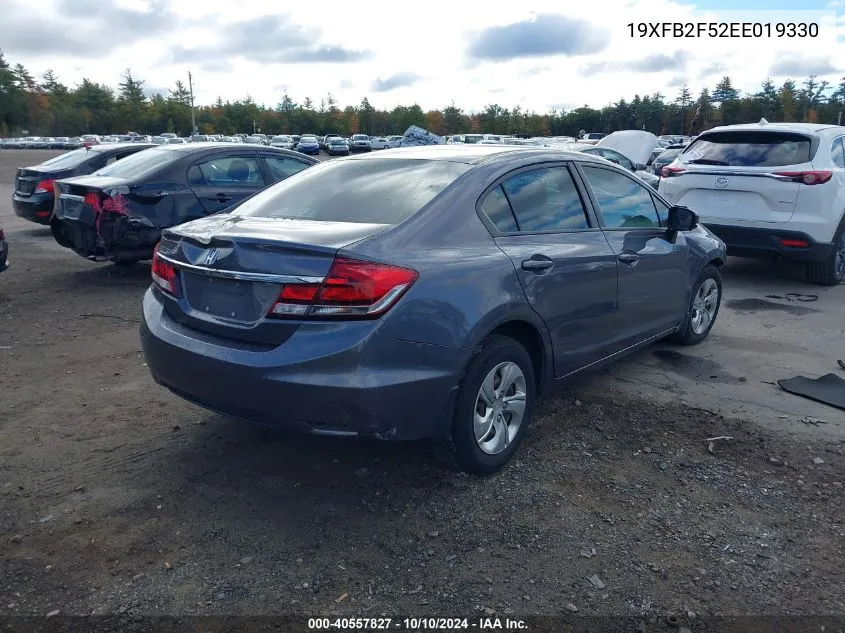 19XFB2F52EE019330 2014 Honda Civic Lx