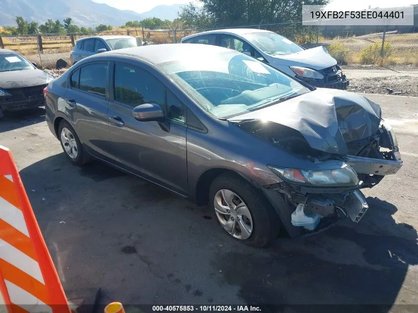 19XFB2F53EE044401 2014 Honda Civic Lx