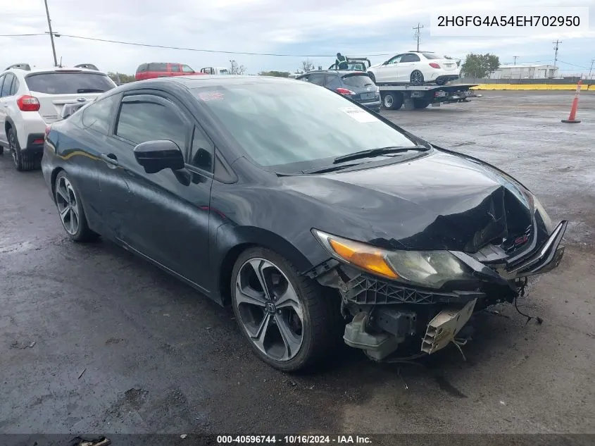 2HGFG4A54EH702950 2014 Honda Civic Si