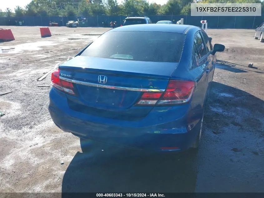 19XFB2F57EE225310 2014 Honda Civic Lx