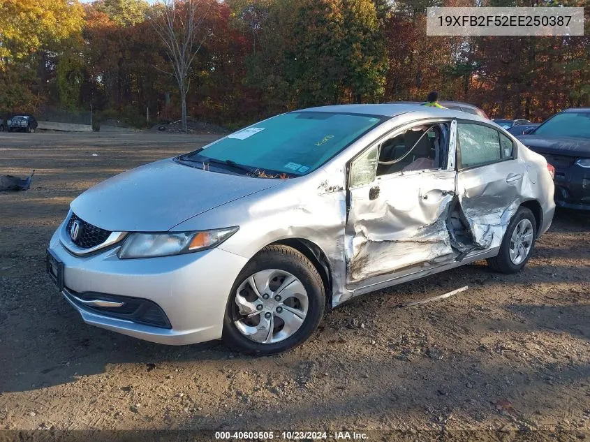 2014 Honda Civic Lx VIN: 19XFB2F52EE250387 Lot: 40603505