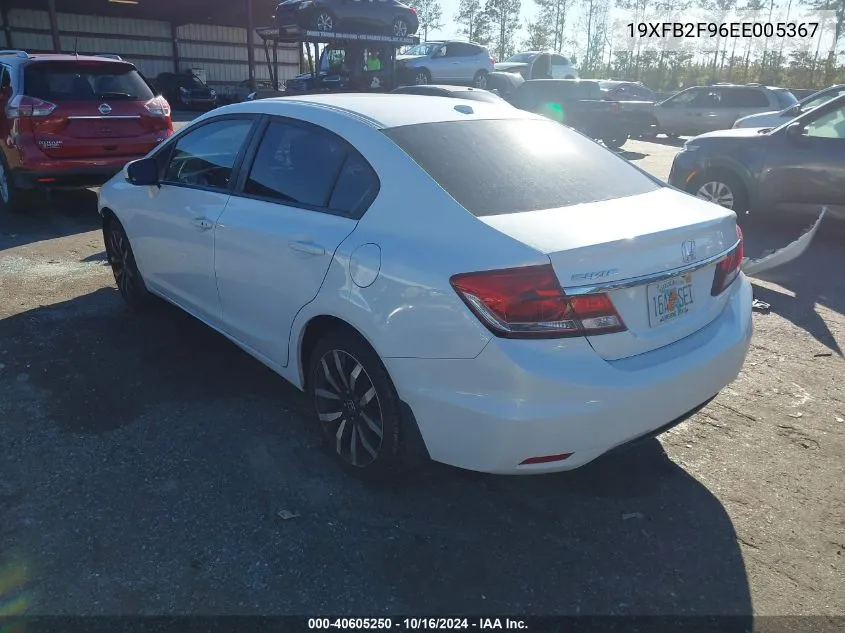 2014 Honda Civic Ex-L VIN: 19XFB2F96EE005367 Lot: 40605250