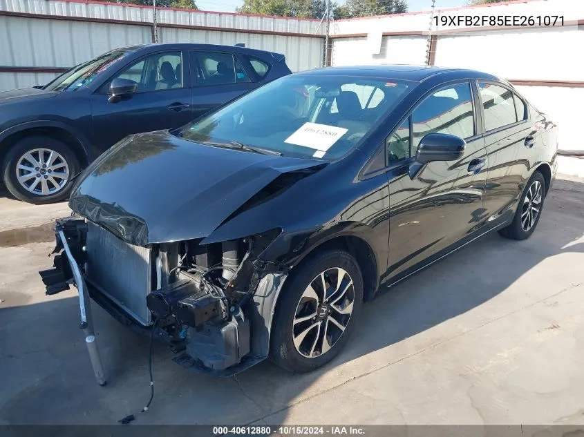 2014 Honda Civic Ex VIN: 19XFB2F85EE261071 Lot: 40612880