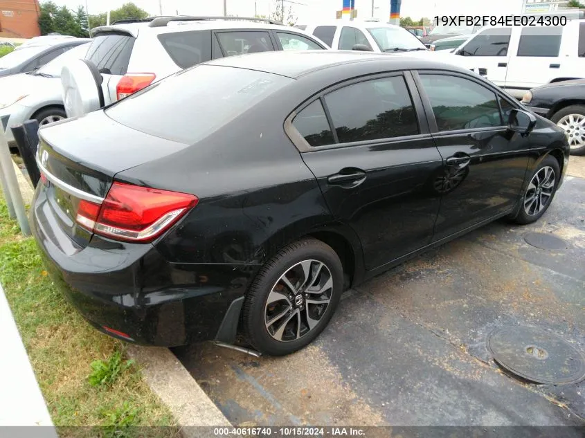 19XFB2F84EE024300 2014 Honda Civic Ex