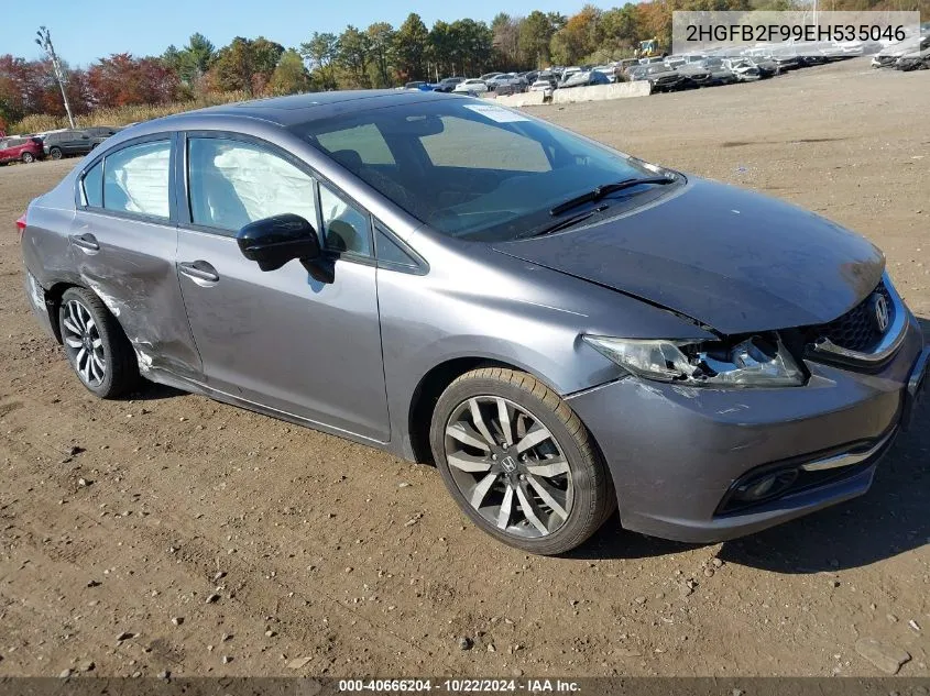 2014 Honda Civic Ex-L VIN: 2HGFB2F99EH535046 Lot: 40666204