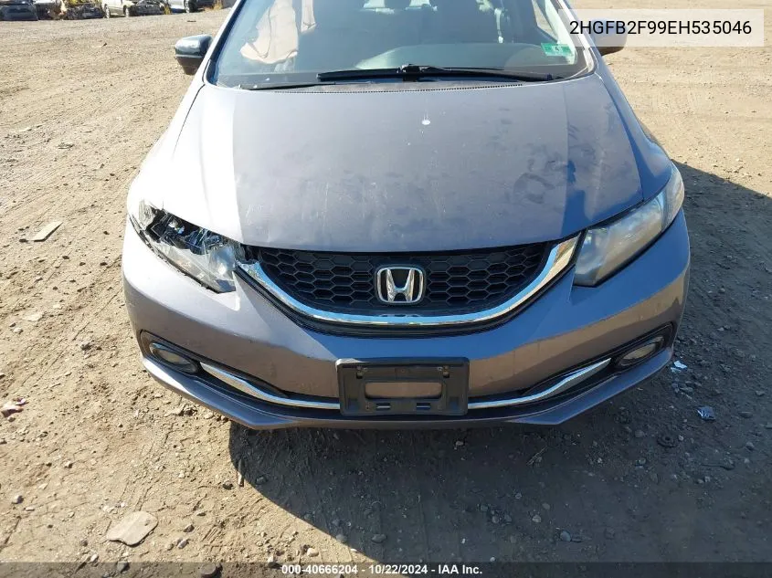 2014 Honda Civic Ex-L VIN: 2HGFB2F99EH535046 Lot: 40666204