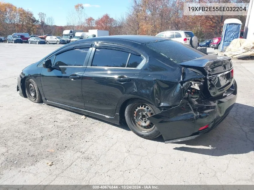 2014 Honda Civic Lx VIN: 19XFB2E55EE032204 Lot: 40676844