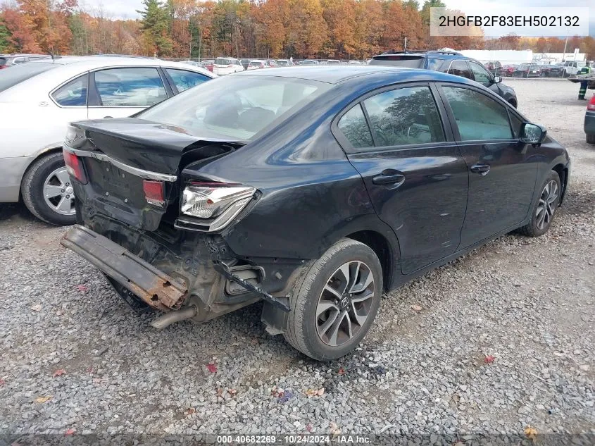 2HGFB2F83EH502132 2014 Honda Civic Ex