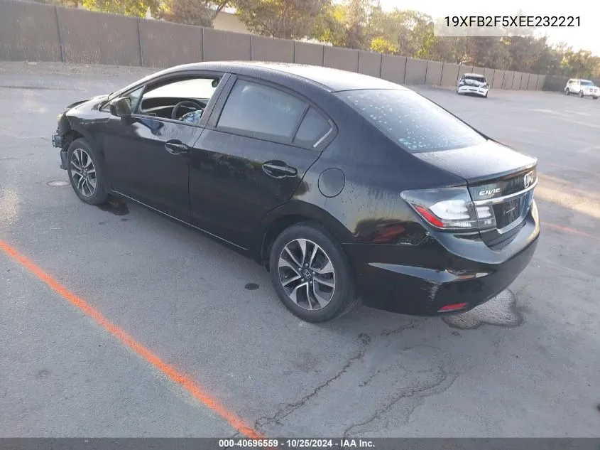 2014 Honda Civic Lx VIN: 19XFB2F5XEE232221 Lot: 40696559