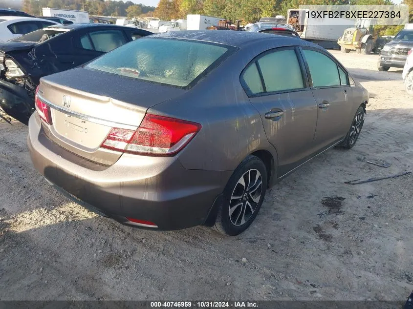 19XFB2F8XEE227384 2014 Honda Civic Ex