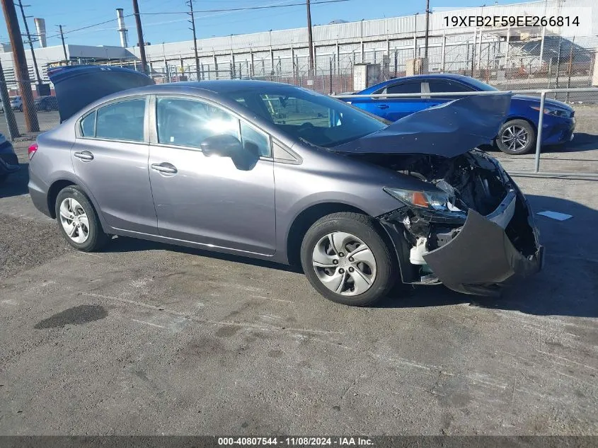 19XFB2F59EE266814 2014 Honda Civic Lx