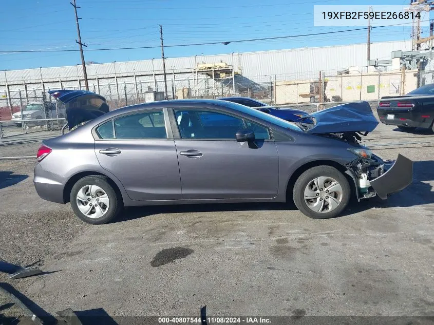 19XFB2F59EE266814 2014 Honda Civic Lx