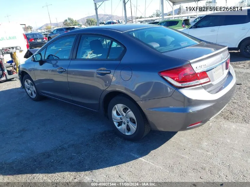 19XFB2F59EE266814 2014 Honda Civic Lx