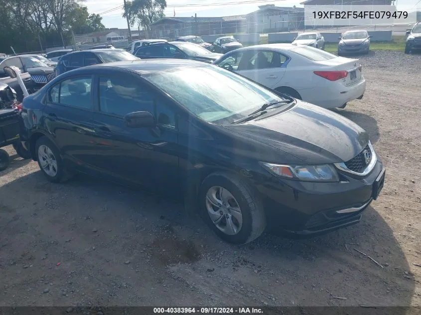 2015 Honda Civic Lx VIN: 19XFB2F54FE079479 Lot: 40383964